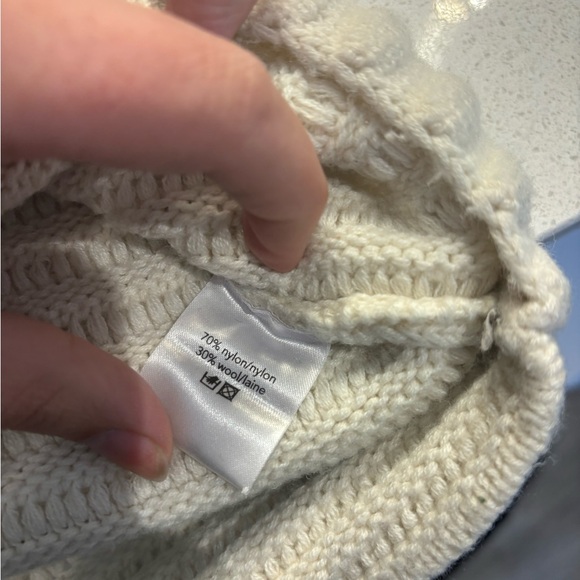 RAOUL Cream Ribbed Sweater - Picture 3 of 5